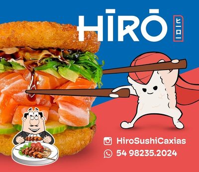 Platos en Hīrō Sushi