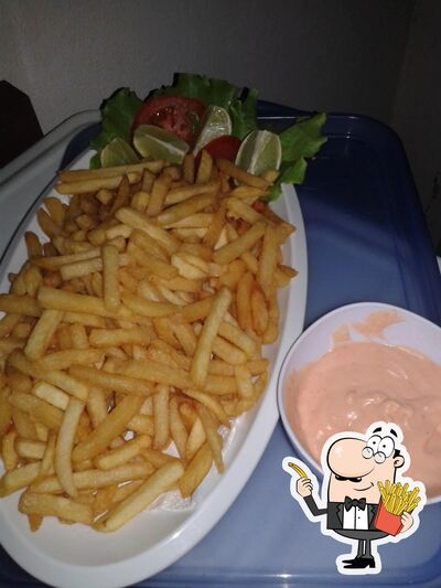 At Pousada e Balneário da Erlanda - Nobres MT you can taste French fries