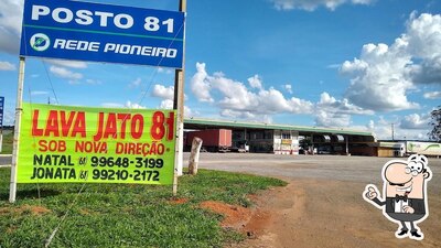 Você pode espairecer no exterior Posto KM 81(Valub)