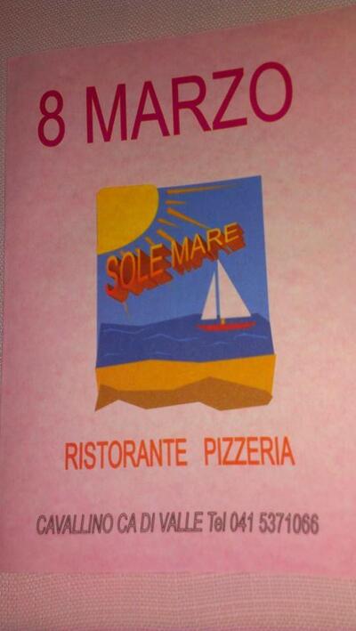 La pubblicità mostra le informazioni su Solemare