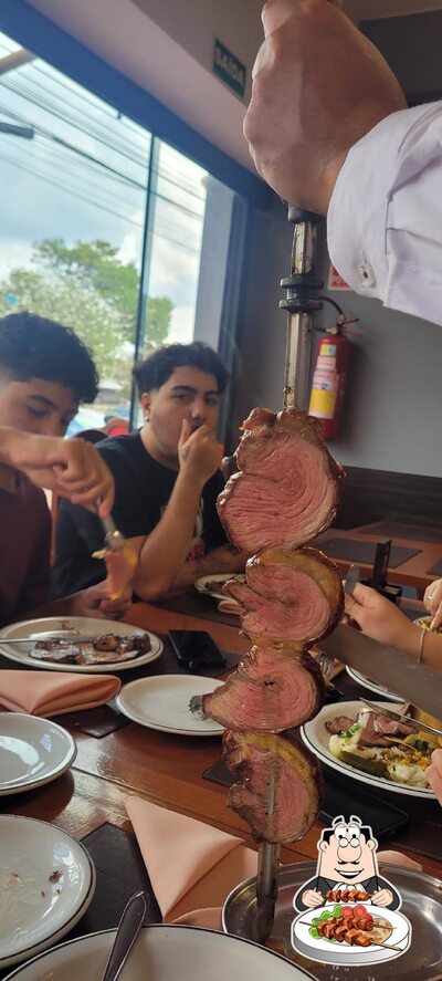 Platos en Bonna Brasa