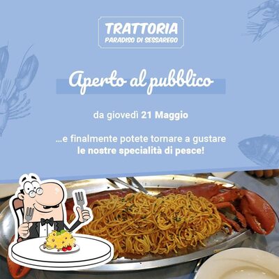Platti al Trattoria Paradiso