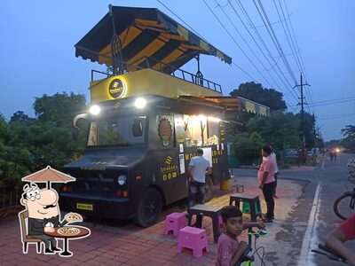 You can get some fresh air outside Freakan Food