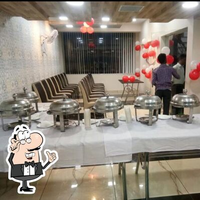 The interior of Satyam Restaurant