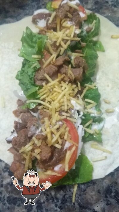Comida em Kebab Dom Petico