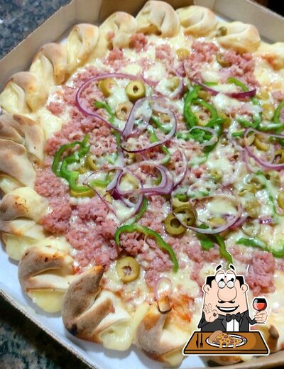 Escolha pizza no Comemorart