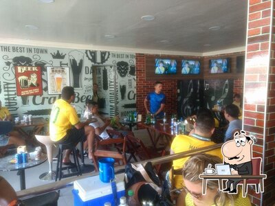 O interior do Beer Center