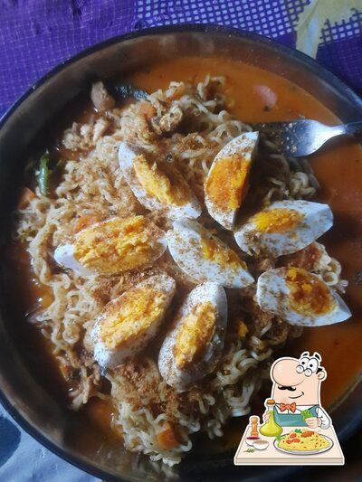 Food at S.B Restaurant