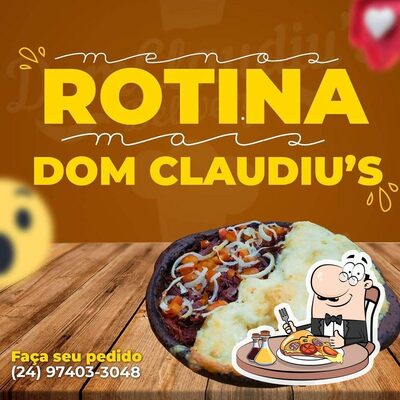 Peça pizza no Dom Claudius MP
