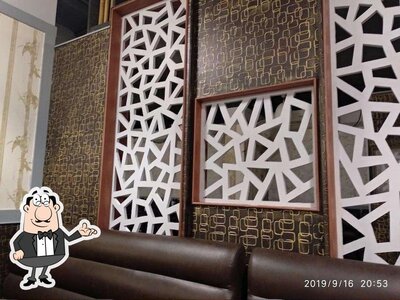 The interior of Foodies Family Restaurant