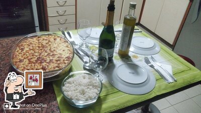 O interior do Padaria Sabor do Trigo