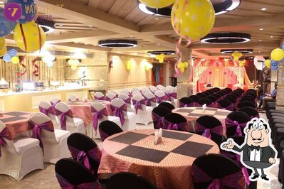 The interior of Rajasthan's Radhe Radhe - Mirzapur