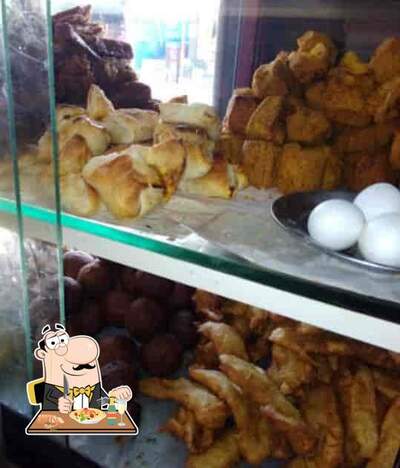 Food at chachu's cooldrinks