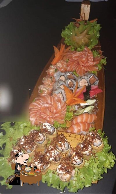 Platos en AKI sushi