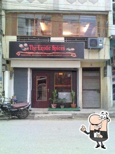 Take a seat at one of the tables at The Exotic Spices