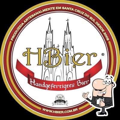 O logotipo do Cervejaria HBier / Chope para Eventos