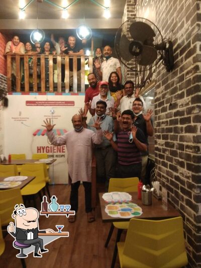 Check out how Food Mohalla Panvel looks inside