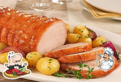 Refeições de carne são servidos no Restaurante do Beto Rio Pomba MG
