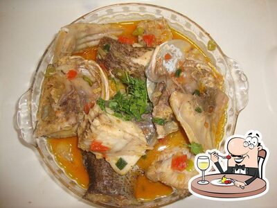 Comida em Restaurante Abraão
