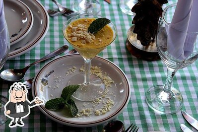 O interior do Trattoria Assissi