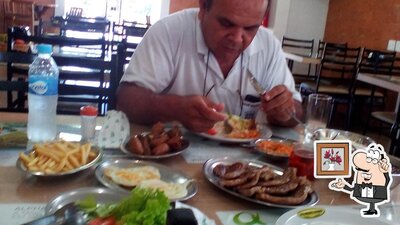 O interior do Restaurante Caseiro Alphaville