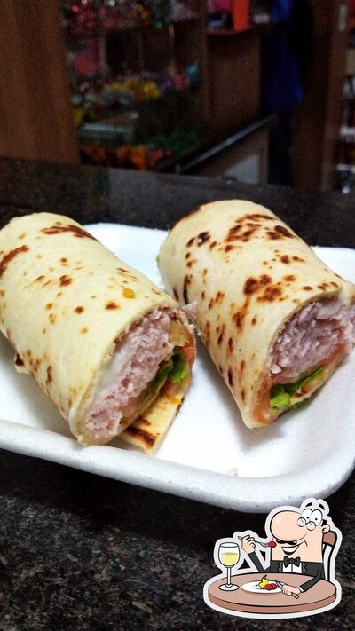 Comida em Padaria Brothers