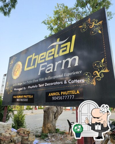 You can get some fresh air outside Cheetal Farm