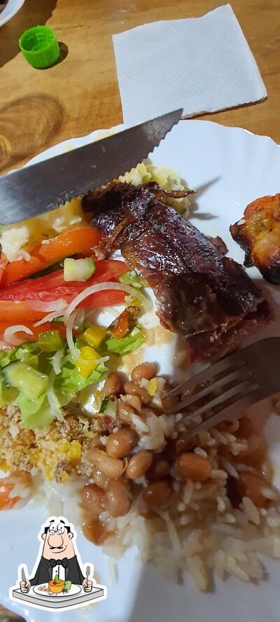 Comida em Restaurante Dona Maria