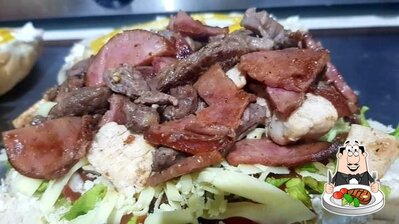 Há uma escolha de refeições para os amantes da carne