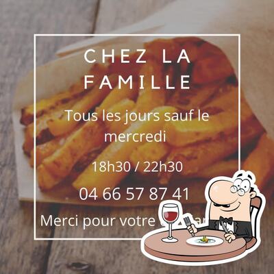 Nourriture à Chez La Famille
