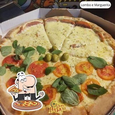 No Bom Pedaço, você pode conseguir pizza