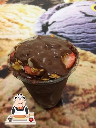 Espaço do Açaí serve uma variedade de sobremesas
