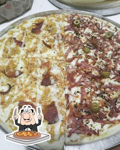 Escolha pizza no Dom Marcos