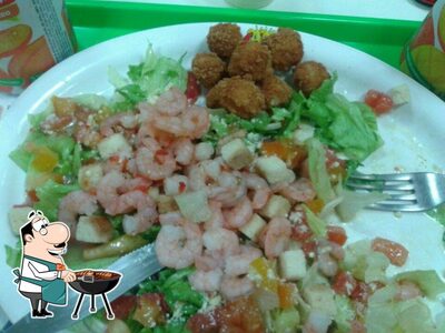 Escolha refeições de carne do menu