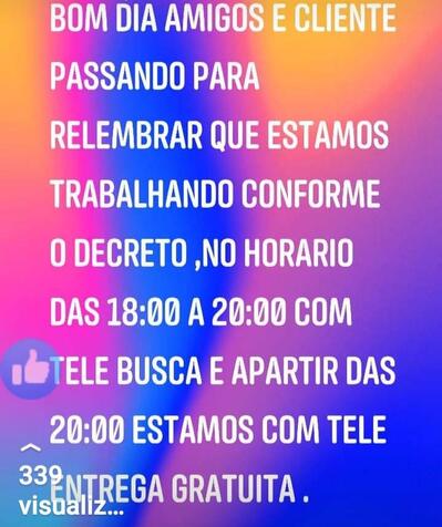 Aqui está a publicidade do xis campeiro