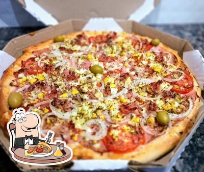 Escolha diferentes tipos de pizza