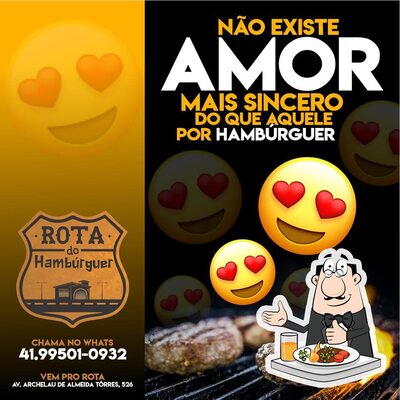 Comida em Rota do Hamburguer