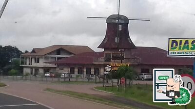Você pode espairecer no exterior Churrascaria Novo Podolan