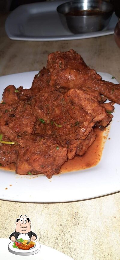 Meals at Mazza garden restaurant