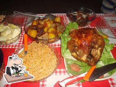 Comida em Restaurante Abraão
