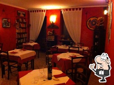 Gli interni di Locanda dell'Arte