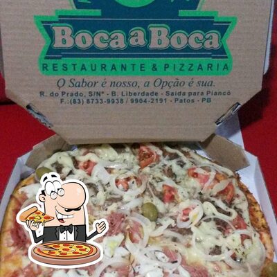 Escolha pizza no Bocaaboca Patos PB
