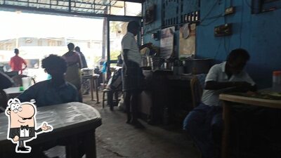 The interior of Hotel Sekar