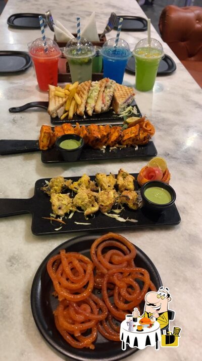 Food at Mango's Resturant