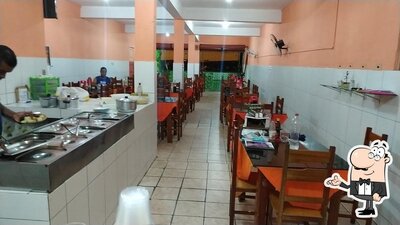 O interior do Dilma’s Restaurante