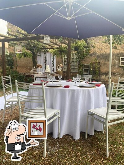 O interior do Culinária Sabor da Terra
