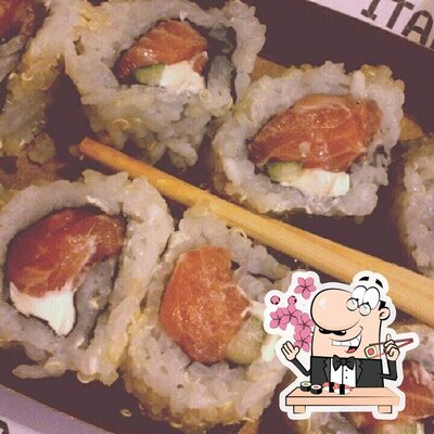 Presenteie-se com sushi no Koni Store