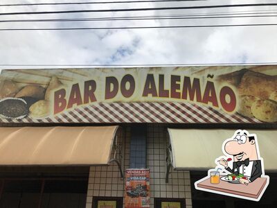 Comida em Bar Do Alemão