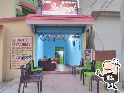 The interior of Shree Restaurant