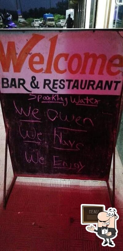 Try out specials from the blackboard menu